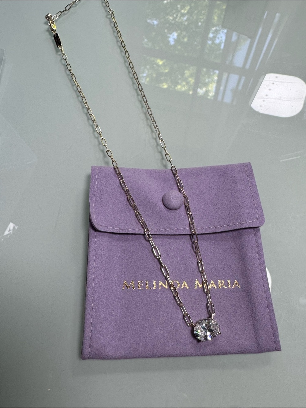 Melinda Maria Hello Gorgeous Pendant - Picture 5 of 5